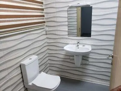 Luxury Semi-Furnished 2 Bedroom Flat with an Open Kitchen Design. — Katampe, Abuja
