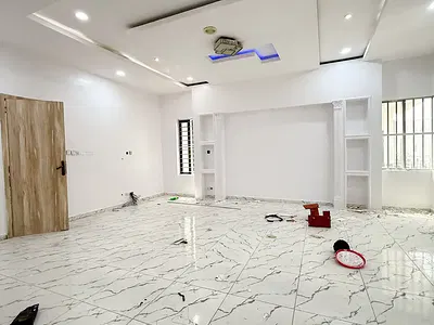 5 Bedroom Detached Duplex with BQ and Security House. — Lekki, Lagos