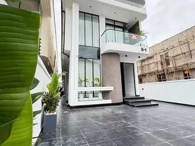 5 Bedroom Detached House with a Room BQ with Fitted Kitchen — Orchid, Lekki, Lagos