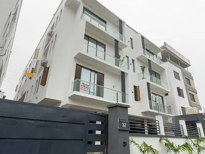 2 Bedroom Apartment with Spacious Living Room and En Suite Bedrooms — Ikate, Lekki, Lagos