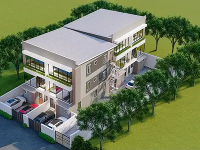 4 Bedroom Semi - Detached Duplex + BQ Offplan — Cowrie Creek Axis, Ikate, Lekki, Lagos