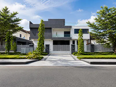 5 Bedroom Detached Home with 2room BQ — Lekki, Lagos