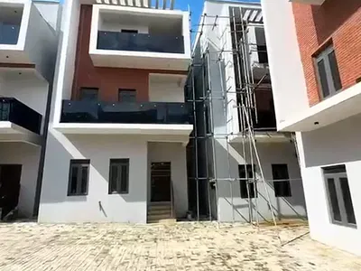 Built 4 Bedrooms Terraced Duplex + Boys Quarters — Mabushi, Abuja