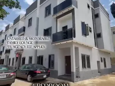 4 Bedroom Terrace Duplex with BQ — Gaduwa, Abuja
