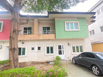 Spacious 3 Bedroom Elegant Terrace Duplex with BQ Available — Ikate, Lekki, Lagos