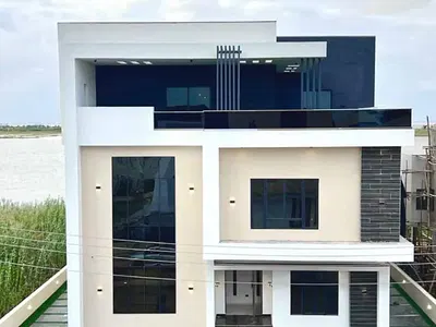 6 Bedoom Fully Detached Duplex with 2BQS, Elevator and Gym — Chevron, Lekki, Lagos
