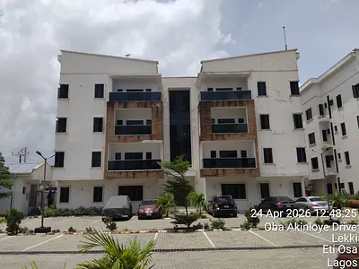 3 Bedroom Apartment — Orchid Road, Lafiaji, Blossom Court Estate, Lekki, Lagos
