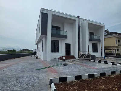 4 Bed Semidetached Duplex in a Serviced Estate — Creek Haven Estate Lekki, Lekki, Lagos
