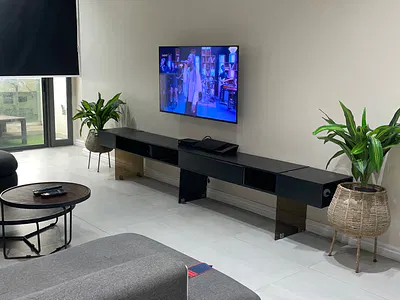 Fully Furnished, Waterfront, Spacious 2 Bedroom with a Pool and Gym — Lekki, Lagos