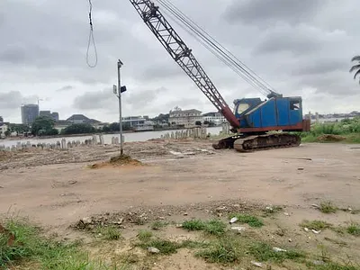 Prime Waterfront Land with Administrative Offices — Ozumba Mbadiwe Avenue, Victoria Island (VI), Lagos