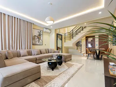 2-Bedroom, Fully Furnished Maisonette in a Fully Serviced Estate. — Lekki, Lagos