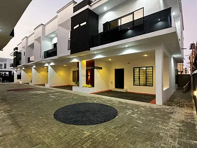 Luxury Automated 3-Bedroom Terrace Duplex with BQ — GRA, Ikota, Lekki, Lagos