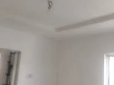 Brand New Very Spacious Mini Flat Upstairs Fully Screeded — Off Ishaga Rd Surulere, Surulere, Lagos
