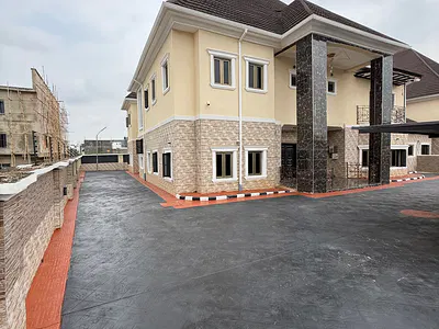 5 Bedroom Terraced Duplex with BQ Tarred Road All Through — Mabushi, Abuja