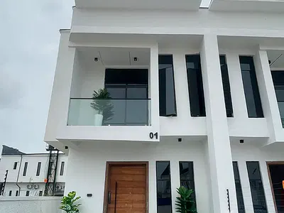 Newly Built 4 Bedroom Semi-Detached House — Ikota, Lekki, Lagos