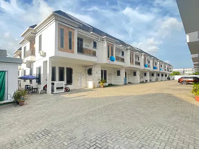 Beautiful 4 Bedroom Terraced Duplex — Orchid, Before the Roundabout, Lekki, Lagos