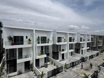 Aesthetically Pleasing 4 Bedroom Semi Detached Duplex with BQ — Lekki, Lagos