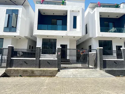 Spacious 4 Bedroom Fully Detached Duplex with BQ — Lekki Palm City Estate, Ado, Ajah, Lagos