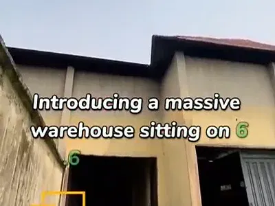 Massive Warehouse on 6.6 Plots for Sale — Rumuodomaya, Port Harcourt, Rivers