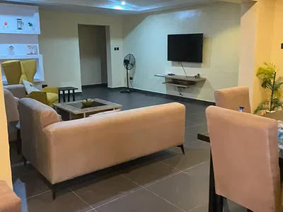 Furnished 3 Bedrooms Apartment with BQ — Lekki Phase 1, Lekki, Lagos