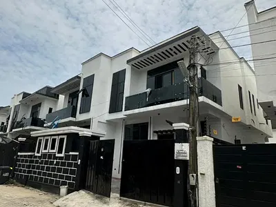 4 Bedroom Semi Detached with BQ — Ikota Lagos, Ikota, Lekki, Lagos