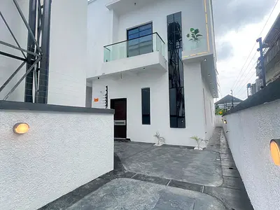 Lovely 4 Bedroom Fully Detached Duplex with a Room BQ — Ajah, Lagos