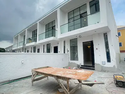 Spacious Private Compound 4 Bedroom Terrace Duplex — Ajah, Lagos