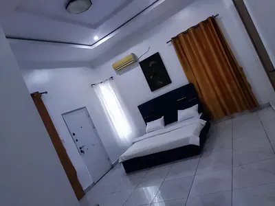 Furnished Master Bedroom Room in a Duplex — Oral Estate Extension by Eleganza Tollgate, Ikota, Lekki, Lagos