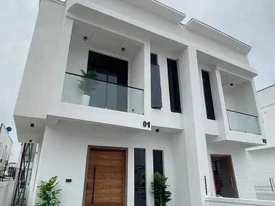Nicely Built, Semi Detached 4BDR Duplex + Inverter — Lekki, Lagos