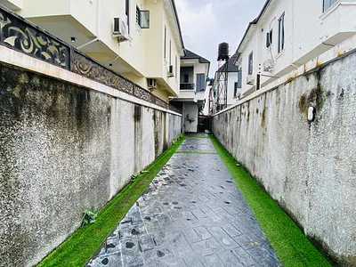 Distress Sale Furnished 4 Bedroom Semi Detached Duplex + BQ — Lekki, Lagos