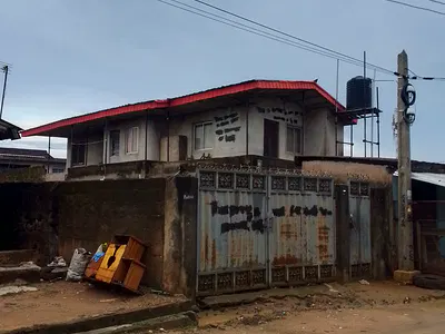 Very Decent House That Comprises of Flats — Orusumbare, Oduwaiye Street, Ejigbo, Lagos