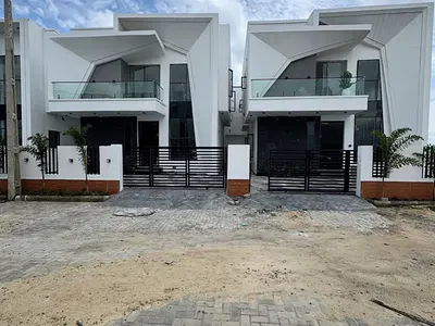 Contemporary 4-Bedroom Fully Detached Duplex with a BQ — Lekki, Ajah, Lagos