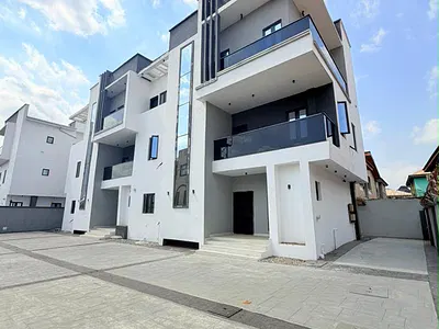 Exquisitely Newly Built 4 Bedroom Semi Detached Duplex with BQ — Magodo, Lagos