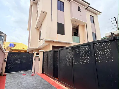 Exquisitely Newly Built 4 Bedroom Semi Detached Duplex with BQ — Magodo, Lagos