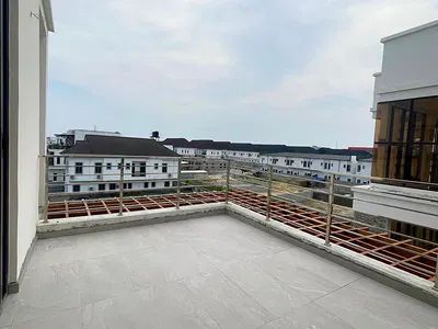 Contemporary 5 Bedroom Detached Duplex with a Pool — Lekki, Lagos