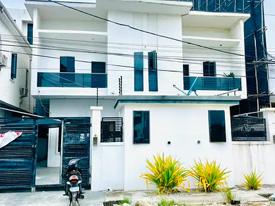 Luxury 4 Bedroom Semi-Detached Duplex + BQ with Excellent Facility — Freedom Way, Lekki, Lagos