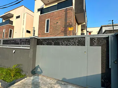 Fully Furnished 5 Bedroom Fully Detached Duplex with a BQ — Awuse Estate, Opebi, Ikeja, Lagos