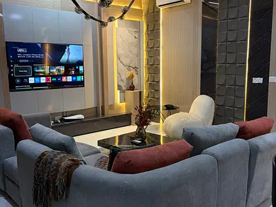 Luxury 1 Bedroom Apartment with PS5 & Snooker Netflix/Prime — Lekki, Lagos