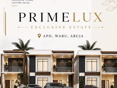 4 Bedrooms Terrace Duplex — Primelux Exclusive Estate, Apo, Abuja