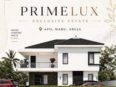 4 Bedrooms Fully Detached Penthouse — Primelux Exclusive Estate, Apo, Abuja
