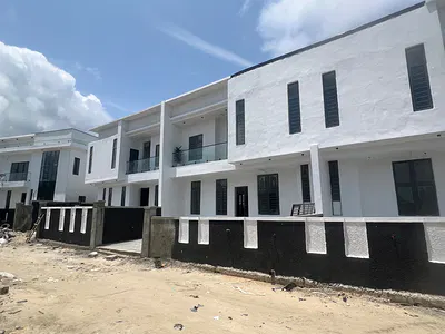3 Bedroom Terrace Duplex with Private Compound — 3 Bedroom Terrace Duplex, Sangotedo, Ajah, Lagos