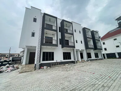 Luxury Finished 4 Bedrooms Terrace Duplex with BQ — Jahi, Abuja