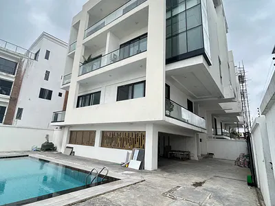 Furnished 5 Bedroom Semidetached Duplex with BQ — Banana Island, Ikoyi, Lagos