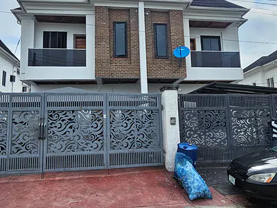Nice 4 Bedroom Self Compound Semi Detached Duplex in a Secured Estate — Lekki, Lagos