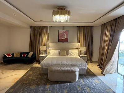 Furnished Waterview 3 Bedroom with BQ — Banana Island, Ikoyi, Lagos