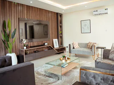 Fully Furnished 3 Bedroom Flat with BQ, Pool &gym — Lekki, Lagos
