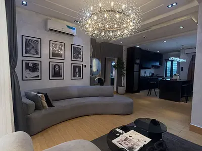 Furnished 2 Bedroom Flat with 24 - Hours Power — Off Woji Road, GRA Phase 2, Port Harcourt, Rivers