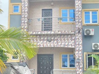 Luxury Two Bedroom Apartment Upstairs — Seaside Estate, Badore, Ajah, Lagos