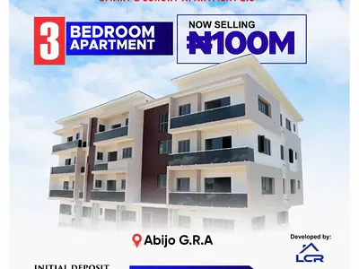 3 Bedrooms Apartment — De Avocado and Luxurious Smart Homes Inside Chois Gardens, Abijo, Lekki, Lagos