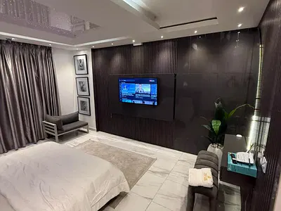 1 Bedroom Furnished Mini Flat with Housekeeping and Swimming Pool — Lekki, Lagos